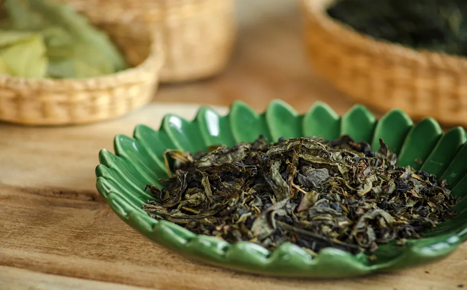 China Pouchong - zielona herbata - łagodny smak o nutach orzechowych